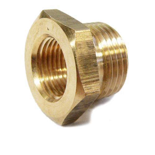 Spark Plug Thread Adaptors 18mm down to 14mm Brass (M14 & M18) - Vroom Classics