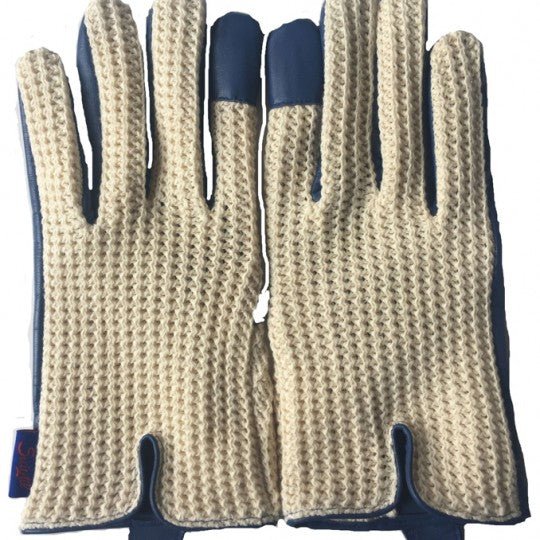 Suixtil Grand Prix Blue Driving Gloves - Vroom Classics