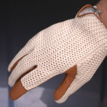 Suixtil Grand Prix Brown Driving Gloves - Vroom Classics