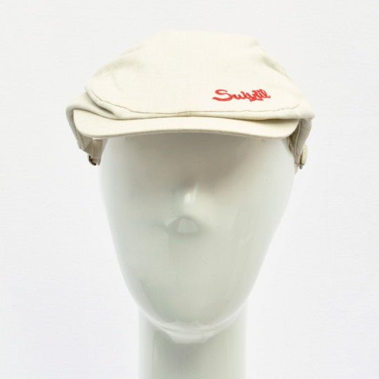 Suixtil Linen Race Cap Beige - Vroom Classics