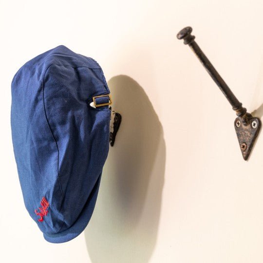 Suixtil Linen Race Cap Navy Blue - Vroom Classics
