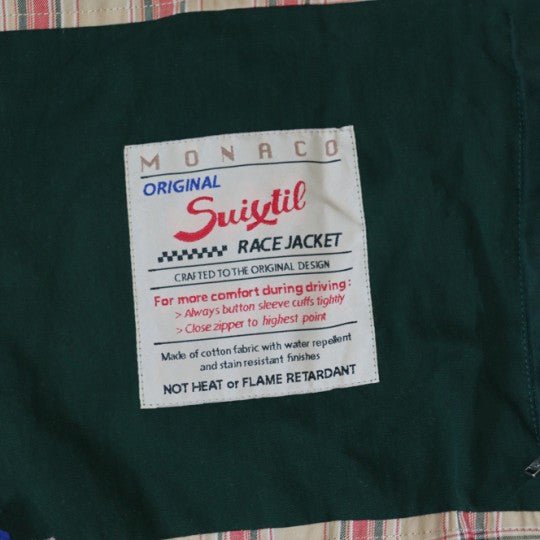 Suixtil Monaco Jacket Hawthorn Green - Vroom Classics