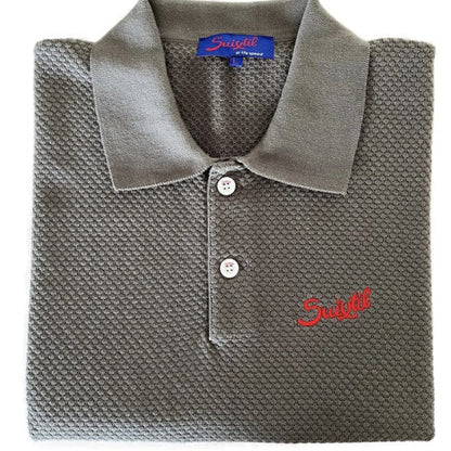 Suixtil Nassau Polo Shirt Graphite Grey - Vroom Classics