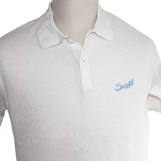 Suixtil Nassau Polo Shirt Ice White - Vroom Classics