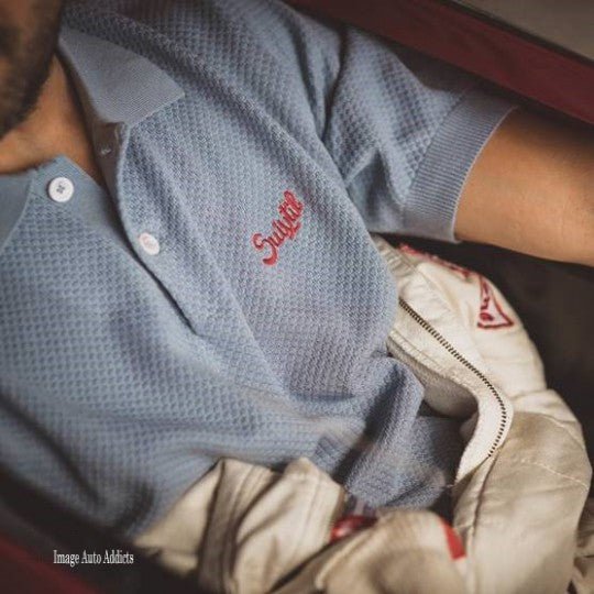 Suixtil Nassau Polo Shirt Light Blue - Vroom Classics
