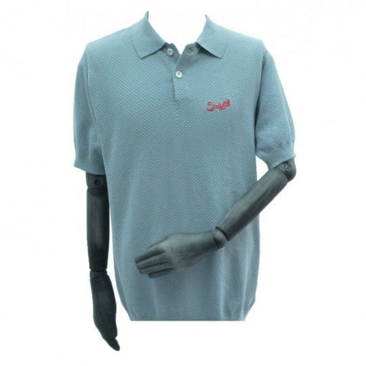 Suixtil Nassau Polo Shirt Light Blue - Vroom Classics