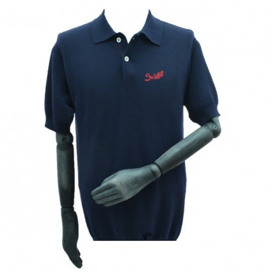 Suixtil Nassau Polo Shirt Navy Blue - Vroom Classics