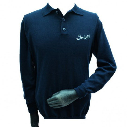 Suixtil Targa Pima Sweater Navy Blue - Vroom Classics