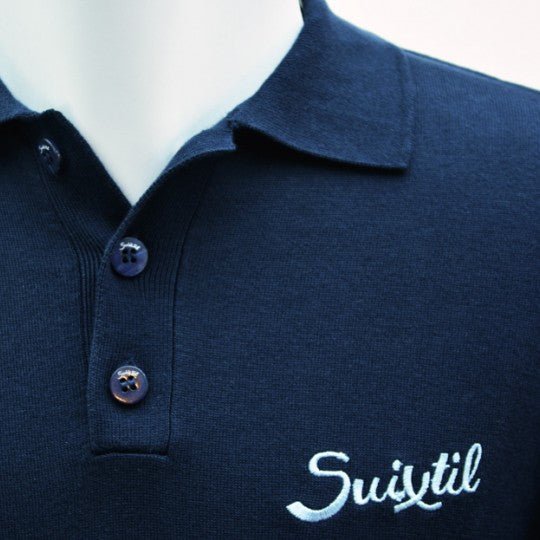 Suixtil Targa Pima Sweater Navy Blue - Vroom Classics