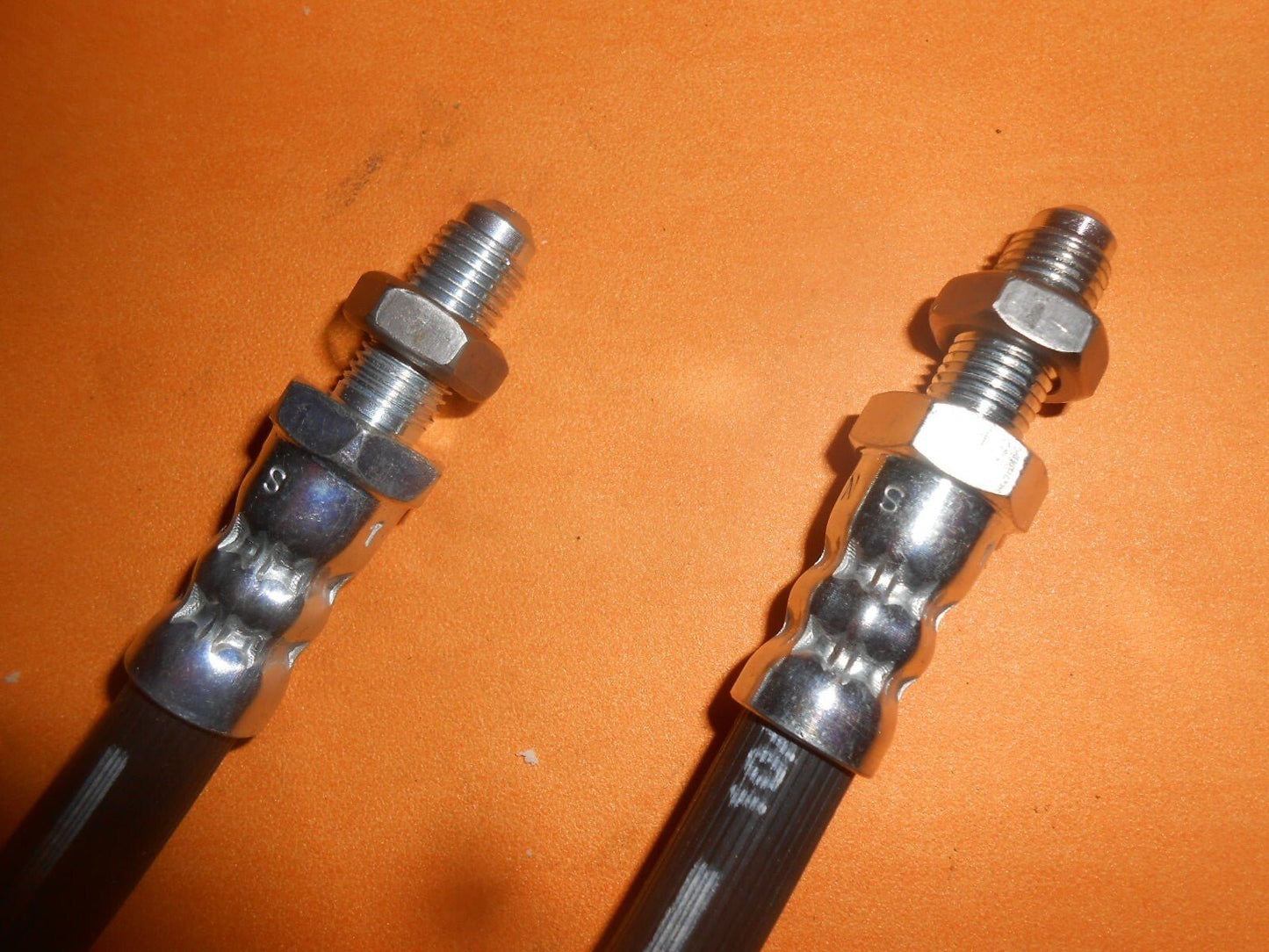 SUNBEAM 900cc, 1300, 1600 (1977 - 82) FRONT BRAKE HOSES PAIR - 1120 - Vroom Classics