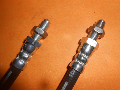 SUNBEAM 900cc, 1300, 1600 (1977 - 82) FRONT BRAKE HOSES PAIR - 1120 - Vroom Classics