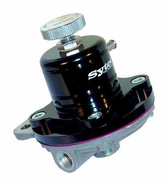 SYTEC SAR Regulator 1:1 (Black) fuel pressure regulator (SAR000BK) - Vroom Classics