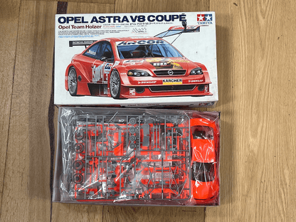 Tamiya Opel Astra V8 Coupe - 1/24 scale plastic model kit - Vroom Classics
