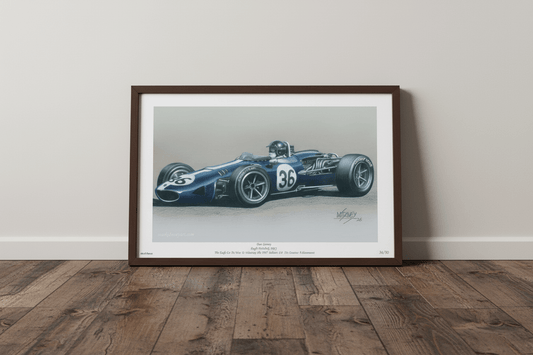 The Most Beautiful of All - Limited Edition Giclee Print - Vroom Classics