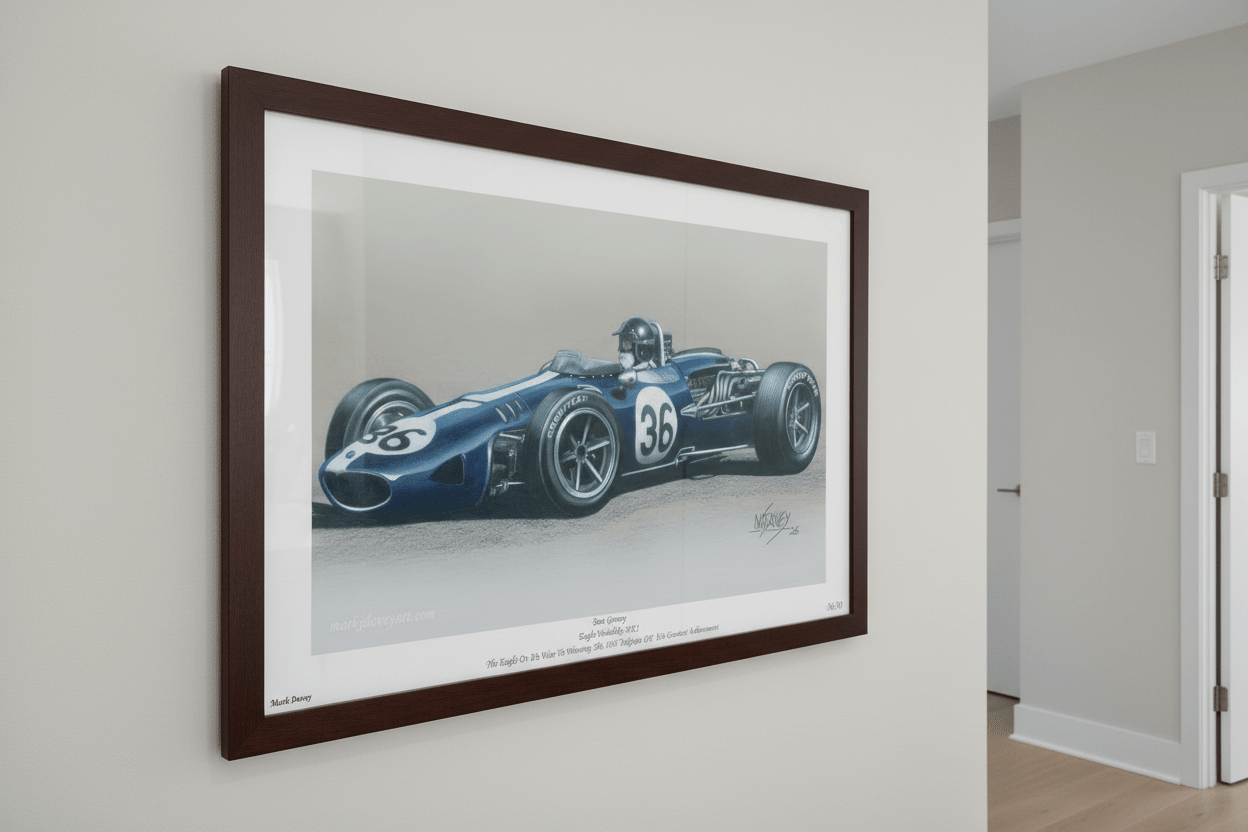 The Most Beautiful of All - Limited Edition Giclee Print - Vroom Classics
