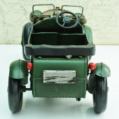 Tinplate Vintage Green Racing Car - Vroom Classics