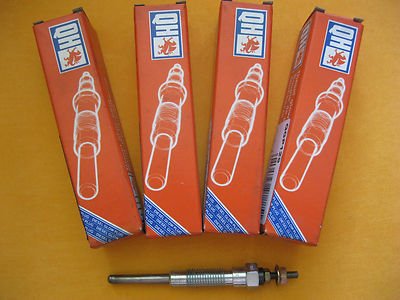 TOYOTA Toyo - Ace, Blizzard (82 - ) Hi - Ace ,Hi - Lux (81 - 89)NEW GLOW PLUGS x4 - 128 - Vroom Classics