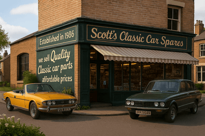 TRIUMPH 1300, TC, 1500, TC, TOLEDO (1966 - 76) LUCAS IGNITION CONDENSER - C1 - Vroom Classics