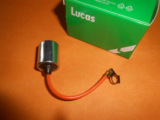 TRIUMPH 2000, 2.5PI, TR2, TR3, TR4, TR5, TR6 LUCAS IGNITION CONDENSER - C1 - Vroom Classics
