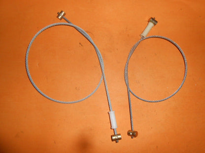 TRIUMPH ACCLAIM (1981 - 84) NEW REAR BRAKE CABLES PAIR - BC2033, BC2034 - Vroom Classics