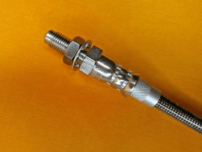 TRIUMPH DOLOMITE 1.3 1.5 HL(1977 - 81) STAINLESS STEEL REAR BRAKE HOSE - Vroom Classics