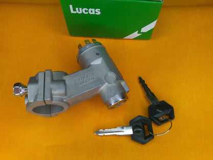 TRIUMPH TR250 TR5 TR6 (up to 1972) LUCAS IGNITION SWITCH LOCK & 2 KEYS(UKC2719) - Vroom Classics