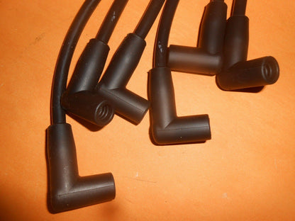 TRIUMPH TR5 TR6 "push in" PERFORMANCE 8mm IGNITION LEAD SET - Vroom Classics