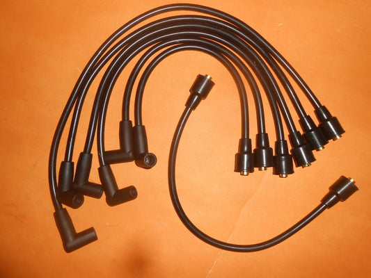 TRIUMPH TR5 TR6 "push in" PERFORMANCE 8mm IGNITION LEAD SET - Vroom Classics