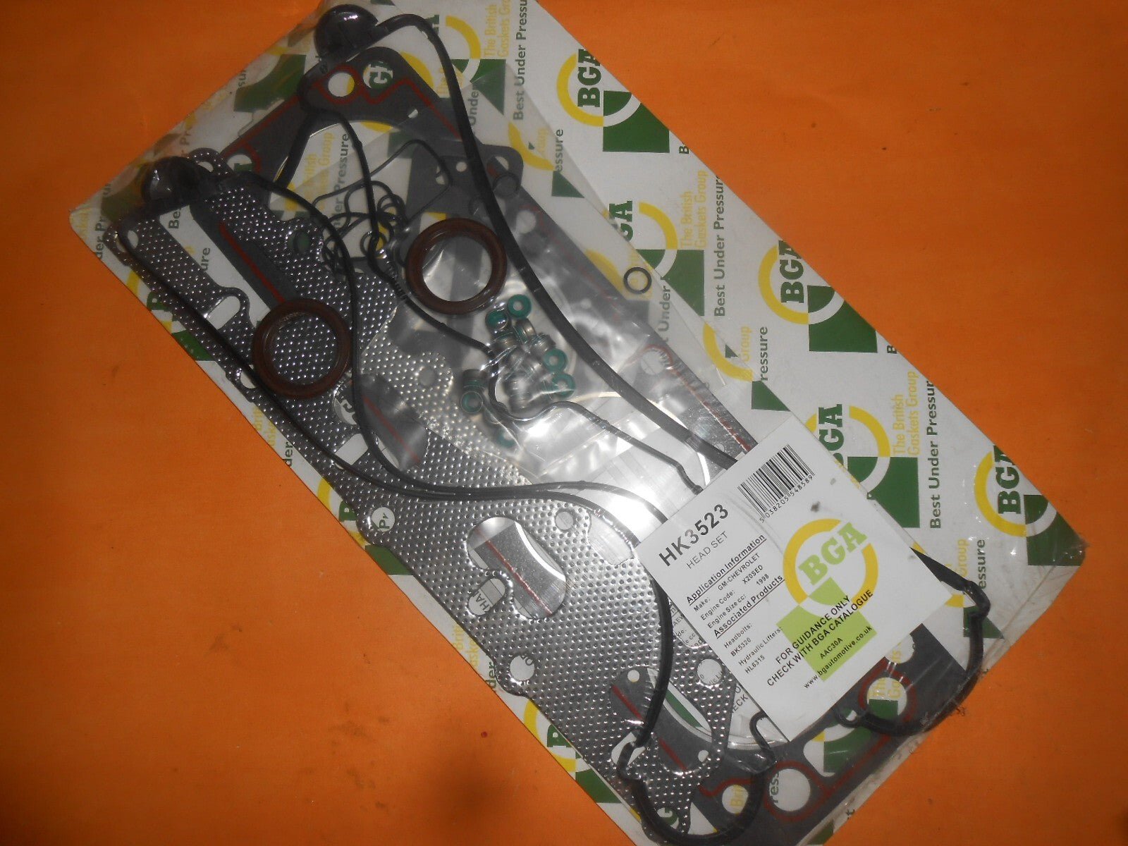 VAUXHALL ASTRA 2.0, CALIBRA 2.0, CAVALIER 20 (1992 - 2005)CYLINDER HEAD GASKET SET - Vroom Classics