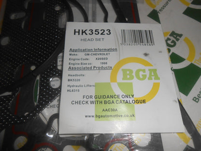 VAUXHALL ASTRA 2.0, CALIBRA 2.0, CAVALIER 20 (1992 - 2005)CYLINDER HEAD GASKET SET - Vroom Classics
