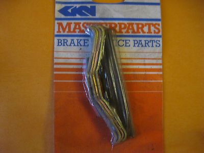 VAUXHALL ASTRA MK1,MK2 (1980 - 92) FRONT BRAKE PAD PIN KIT(80mm long pins) - Vroom Classics