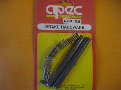 VAUXHALL NOVA (1983 - 91) Solid discs FRONT BRAKE PAD PIN KIT - 82mm pins - Vroom Classics