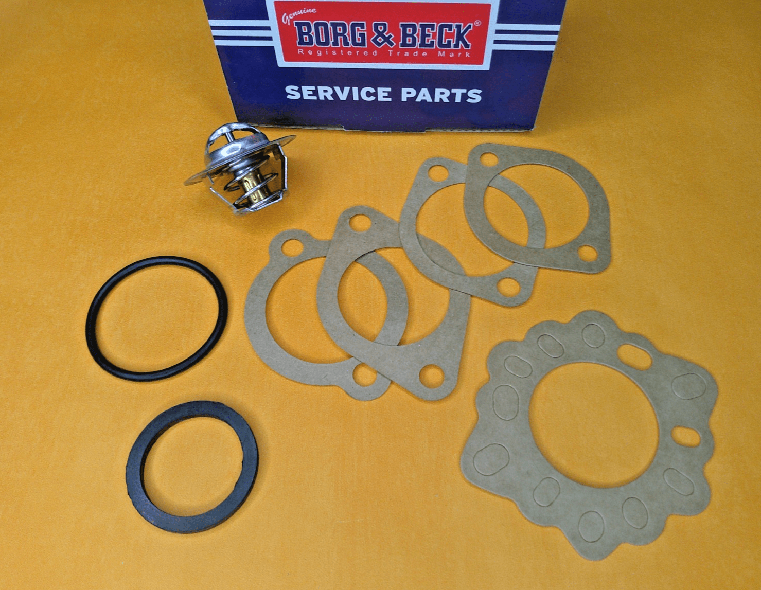 VAUXHALL VICTOR F type (1957-1961) 88Â°C COOLANT THERMOSTAT & GASKET - Vroom Classics