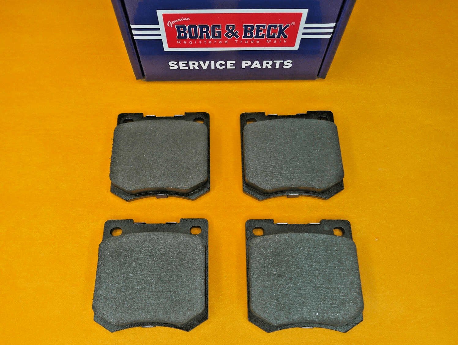 VAUXHALL VICTOR FD 1600 2000 (1967 - 71) NEW BRAKE PADS - GENUINE BORG & BECK - Vroom Classics