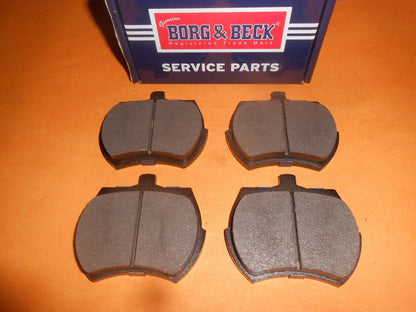 VAUXHALL VIVA HB (1966 - 70) Lockheed type NEW BRAKE PADS - GENUINE BORG & BECK - Vroom Classics