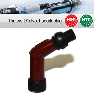1x NGK Resistor Spark Plug Cap VB05F red (8759)