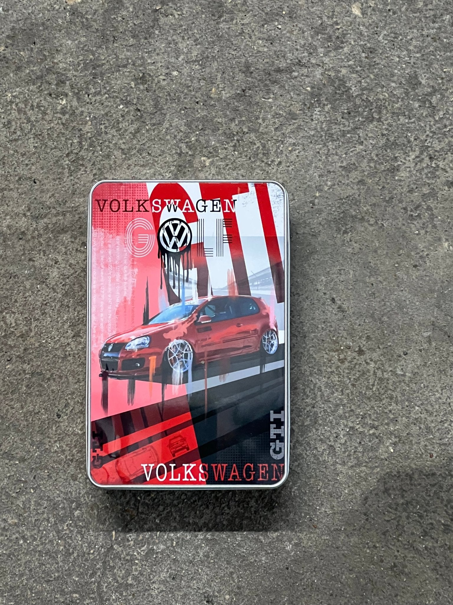 VW Golf GTi Tribute Metal Storage Box - Vroom Classics