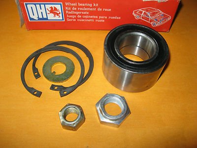 VW GOLF Mk2 1.1,1.3,1.6,1.8(1984 - 87) FRONT WHEEL BEARING KIT - QWB512 - Vroom Classics