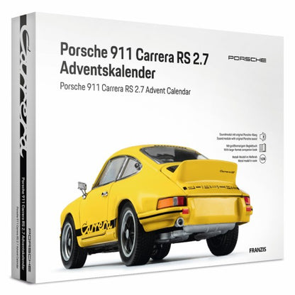 Porsche 911 Advent Calendar Yellow