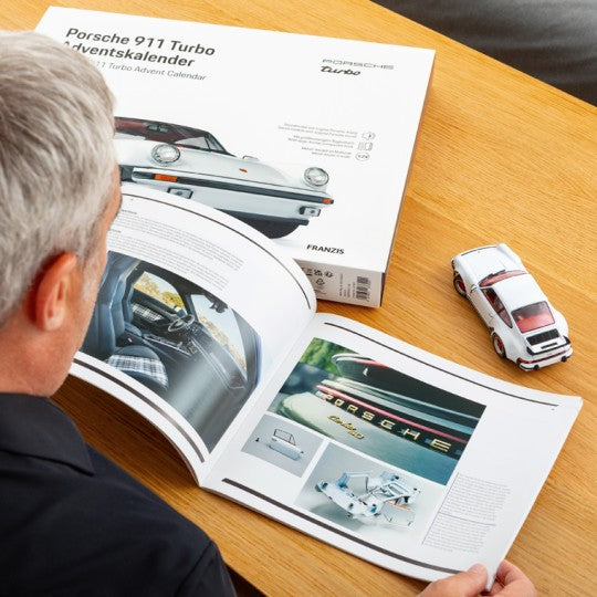 Porsche 911 Advent Calendar White