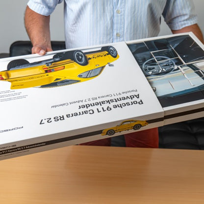 Porsche 911 Advent Calendar Yellow