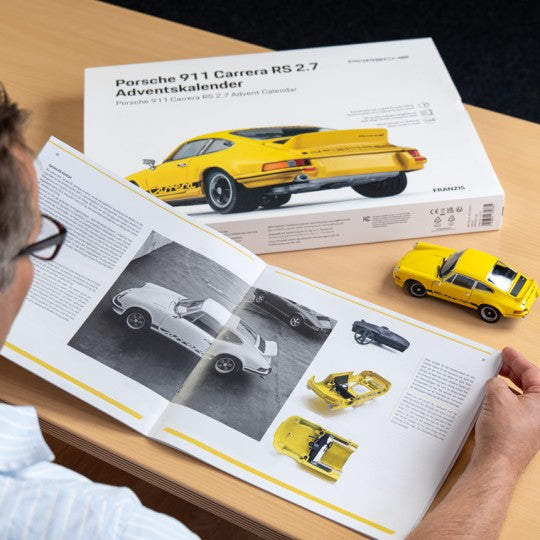 Porsche 911 Advent Calendar Yellow